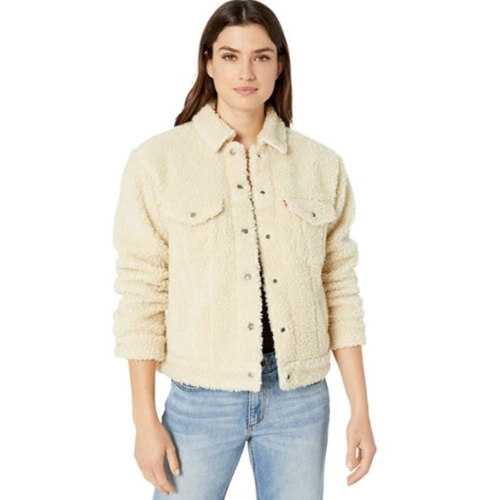Levi's Women's Sherpa Trucker Jacket Small